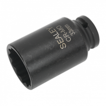 Impact Socket 33mm Bi-Hex Deep 1/2"Sq Drive SX0041