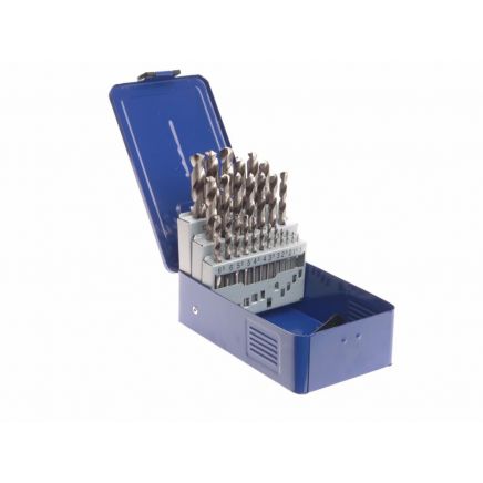 HSS PRO Drill Sets in Metal Case