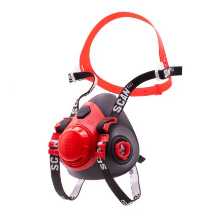 Twin Half Mask Respirator No Filters SCAPPERESPMO