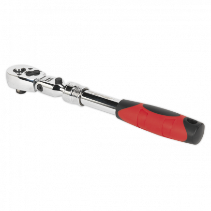 Flexi-Head Ratchet Wrench 3/8"Sq Drive Extendable AK6681