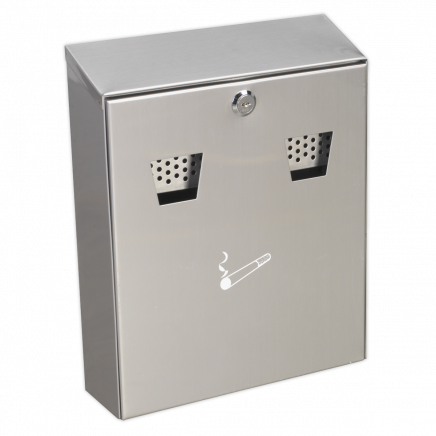 Cigarette Bin Wall-Mounting Stainless Steel RCB02
