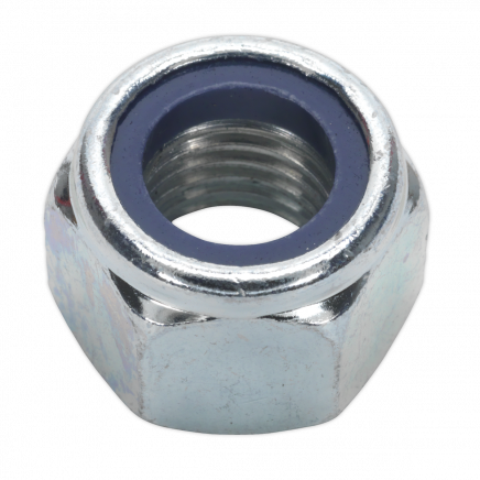 Nylon Locknut M16 Zinc Pack of 25 NLN16