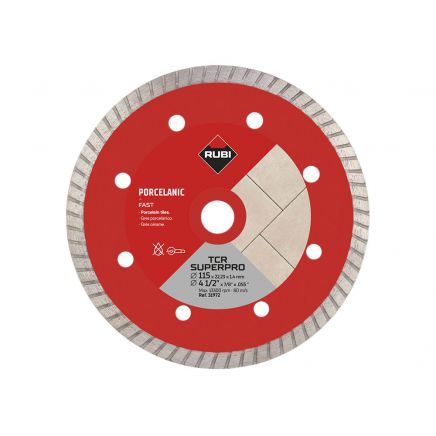 TCR115 SUPERPRO Diamond Blade 115mm RUB31972