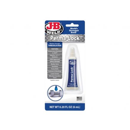 Perma-lock Blue Medium Strength Threadlocker 6ml JBW24206UK