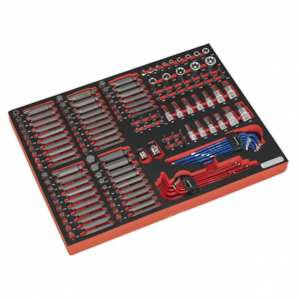 Tool Tray with Specialised Bits & Sockets 177pc TBTP07