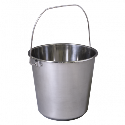 Mop Bucket 12L - Stainless Steel BM8L