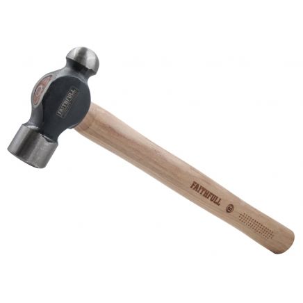 Ball Pein Hammer, FSC Hickory Handle