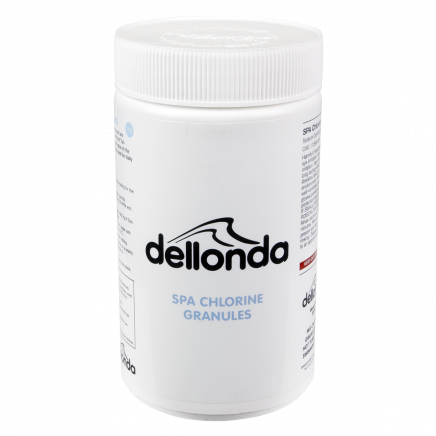 Dellonda 1kg Chlorine Granules for Hot Tubs, Spas & Swimming Pools DL50