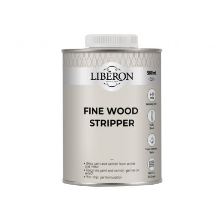 Fine Wood Stripper 500ml LIBFWS500N