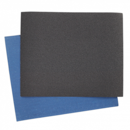 Emery Sheet Blue Twill 230 x 280mm 60Grit Pack of 25 ES232860