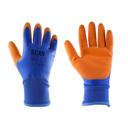 Thermal Waterproof Latex Coated Gloves
