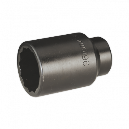 Impact Socket 36mm Bi-Hex Deep 1/2"Sq Drive SX006