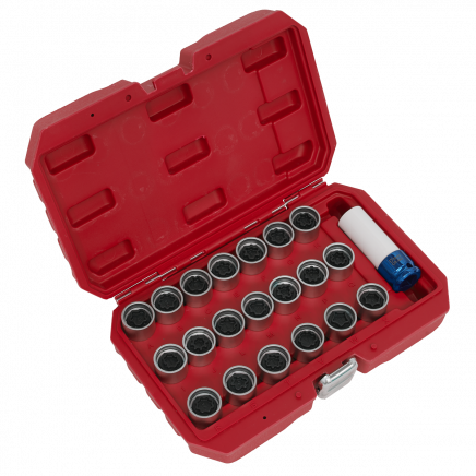 Locking Wheel Nut Key Set 21pc - Audi SX218