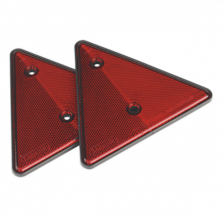 Rear Reflective Red Triangle Pack of 2 TB17