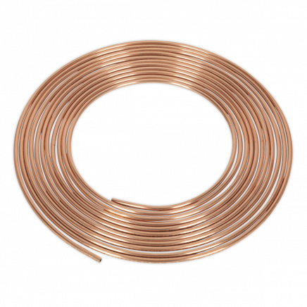 Brake Pipe Copper Tubing 22 Gauge 3/16" x 25ft BS EN 12449 C106 CBP002
