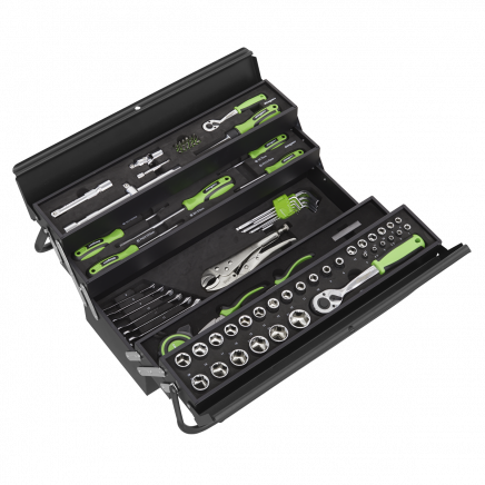 Cantilever Toolbox with 86pc Tool Kit S01216