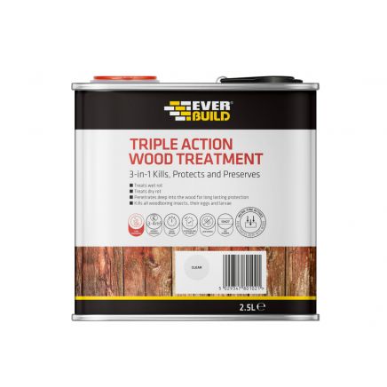 Triple Action Wood Treatment 2.5 litre EVBLJUN02