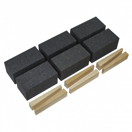 Floor Grinding Block 50 x 50 x 100mm 12Grit - Pack of 6 FGB12