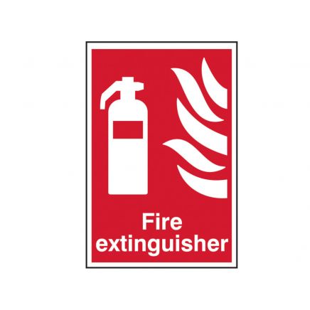 Fire Extinguisher - PVC 200 x 300mm SCA1350