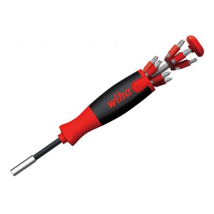 LiftUp 25 Magnetic Screwdriver with Bit Magazine WHA38605