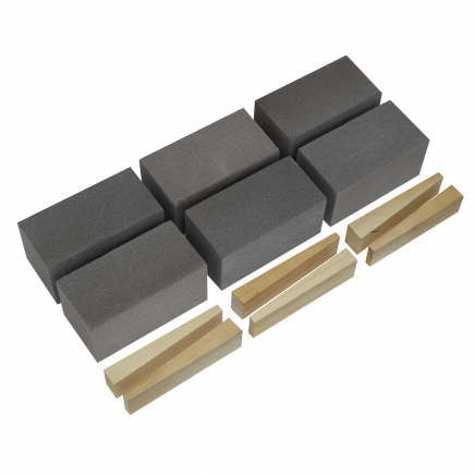 Floor Grinding Block 50 x 50 x 100mm 120Grit - Pack of 6 FGB120