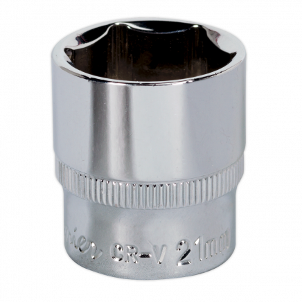 WallDrive® Socket 21mm 3/8"Sq Drive Fully Polished SP3821