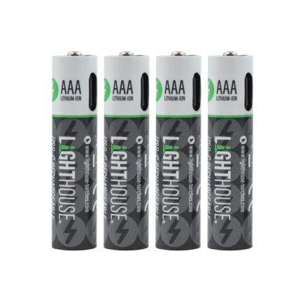 USB-C Rechargeable Batteries