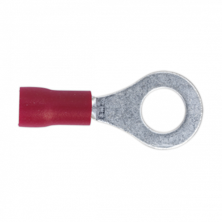 Easy-Entry Ring Terminal Ø6.4mm (1/4") Red Pack of 100 RT26