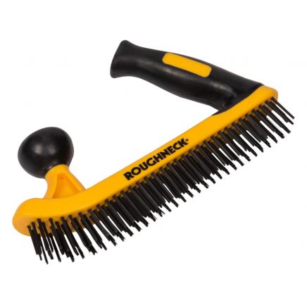 Two-Handed Wire Brush Soft-Grip ROU52052