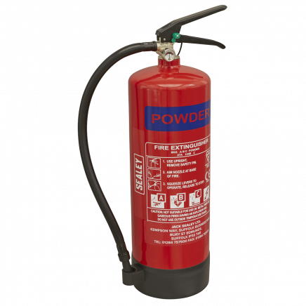 Fire Extinguisher 6kg Dry Powder SDPE06