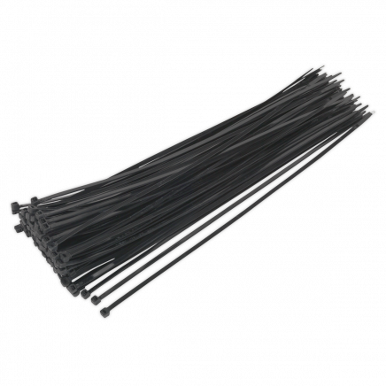 Cable Tie 380 x 4.8mm Black Pack of 100 CT38048P100