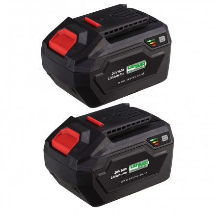 Power Tool Battery Pack 20V 6Ah Kit for SV20 Series BK06
