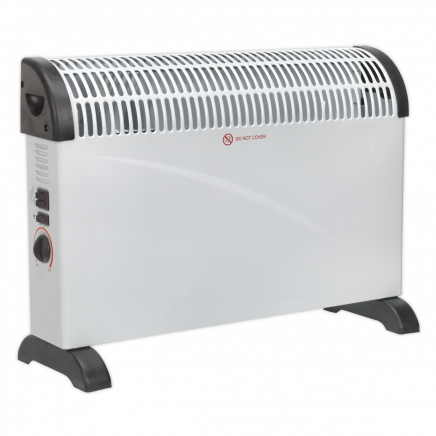 Convector Heater 2000W 3 Heat Settings Thermostat Turbo Fan CD2005T