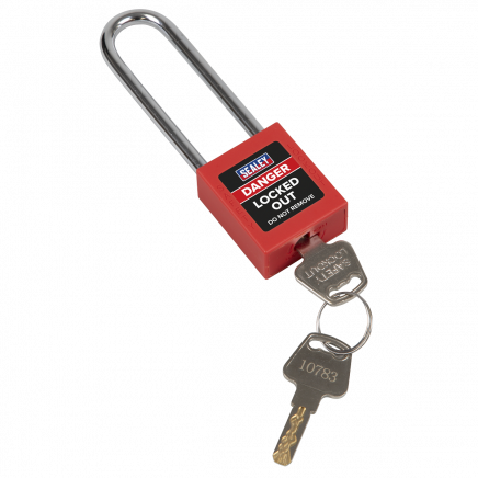 Safety Lockout Padlock - Long Shackle EV12