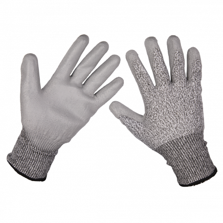Anti-Cut PU Gloves (Cut Level C - X-Large) - Pair 9139XL