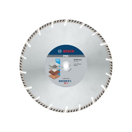 PRO Multi Material Diamond Cutting Disc 350 x 20mm BPA608615070
